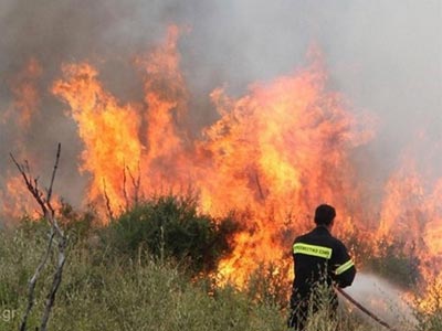 Υπό έλεγχο η πυρκαγιά στο Ακρωτήρι Χανίων