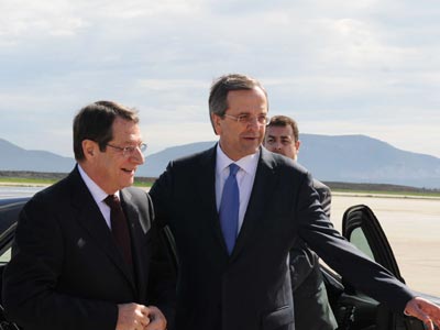 Οι συναντήσεις Αναστασιάδη στην Αθήνα