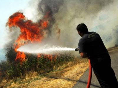Πυρκαγιά στην Άνδρο