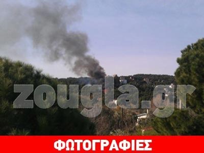 Δασική πυρκαγιά στη Ραφήνα