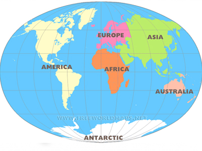 Πώς πήραν το όνομά τους οι ήπειροι;