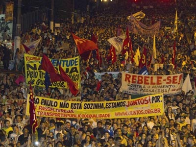 Στο αποκορύφωμα οι διαδηλώσεις στη Βραζιλία