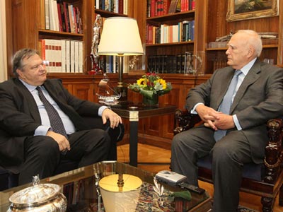 Συνάντηση Παπούλια – Βενιζέλου