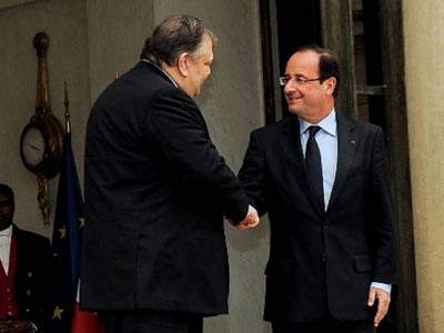 Με τον Ολάντ συναντάται ο Βενιζέλος