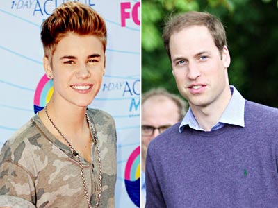 Justin Bieber: «Χτύπησε» τον William στο ευαίσθητο σημείο του