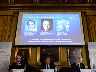 Σε τρεις επιστήμονες το Νόμπελ Χημείας
