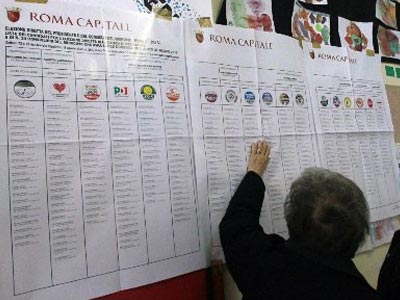 Οι Ιταλοί απέχουν από τις δημοτικές εκλογές