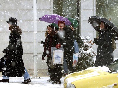 Χιόνισε στη Φλώρινα