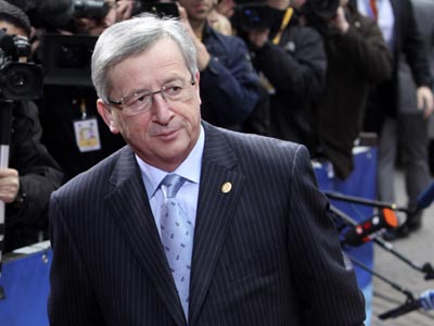 Ο Γιούνκερ στη σύνοδο της ΕΚΤ