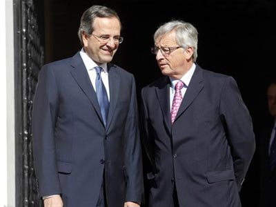 Στο Μέγαρο Μαξίμου ο Γιούνκερ