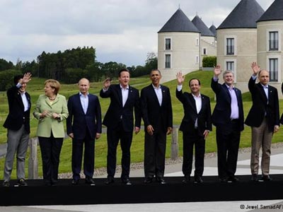 G8: Ολοταχώς προς μία εμπορική συμφωνία ΗΠΑ-ΕΕ