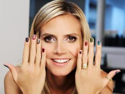 Νύχια αλά Heidi Klum!