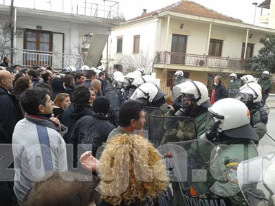 «Να αποσυρθούν τα ΜΑΤ από την Ιερισσό»