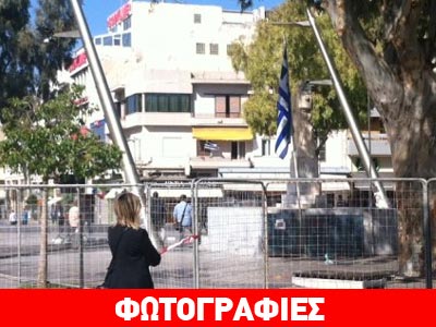 Κάγκελα… παντού στο κέντρο του Ηρακλείου