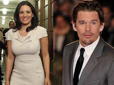 Όταν η Όλγα Κεφαλογιάννη συνάντησε τον Ethan Hawke