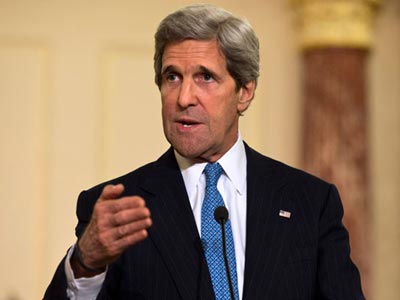 Ικανοποίηση Κέρι από την ανακοίνωση της Ε.Ε. για τη Συρία