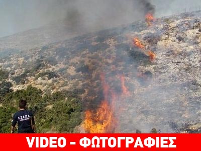 Υπό μερικό έλεγχο η πυρκαγιά στην Κορινθία