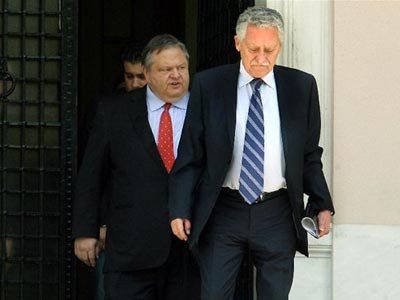 Με δημάρχους συναντήθηκαν Βενιζέλος – Κουβέλης