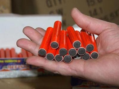 Θεσσαλονίκη: Κατέσχεσαν περισσότερες από 1.000 κροτίδες