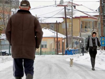 Χαμηλές θερμοκρασίες στη Βόρεια Ελλάδα