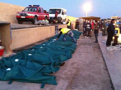 Σοκ στην Ιταλία από την τραγωδία στη Λαμπεντούζα