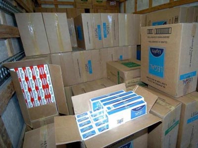 Φορτίο με λαθραία τσιγάρα στην Πάτρα