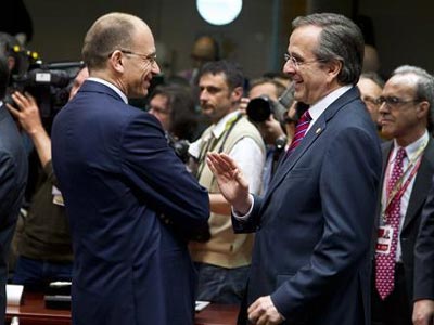 Τι θα συζητήσουν αύριο Σαμαράς – Λέτα