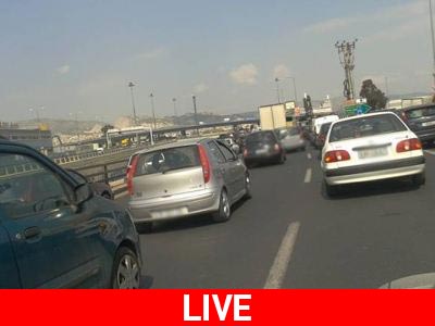 Συμφόρηση στην Αθηνών-Λαμίας λόγω τροχαίου