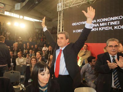 Κάθοδο στις Ευρωεκλογές προανήγγελλε ο Λοβέρδος