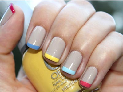 Παστέλ γαλλικό μανικιούρ σε τρία βήματα!