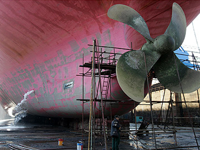 Σύσκεψη στα Ναυπηγεία Σκαραμαγκά