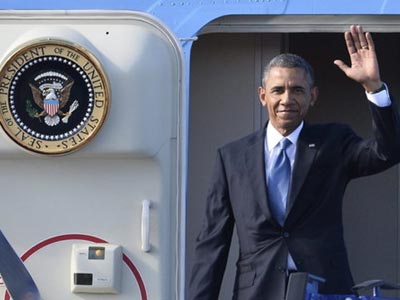 Έφθασε στην Αγία Πετρούπολη ο Ομπάμα