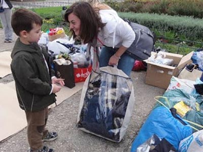 Συγκέντρωση παιχνιδιών στην πλατεία Αριστοτέλους