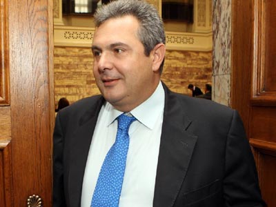 Στο Λονδίνο ο Πάνος Καμμένος