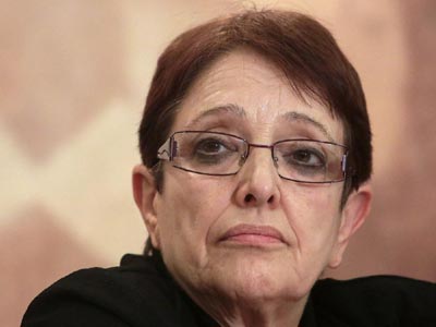 Η Αλ. Παπαρήγα στην πρεσβεία της Βενεζουέλας