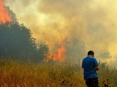 Πυρκαγιά στη Ζάκυνθο