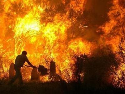 Σύλληψη για πυρκαγιά στον Σαρωνικό