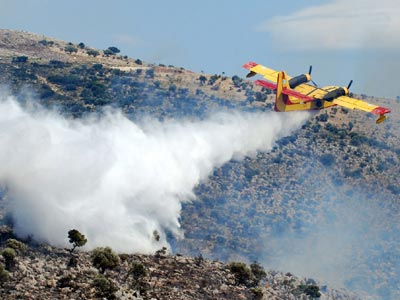 Μαίνονται οι πυρκαγιές σε Νότιο Πήλιο και Δυτική Μακεδονία