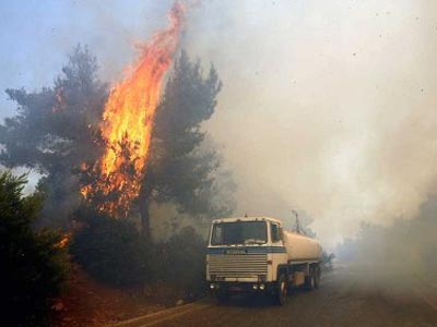 Φωτιά στα Χανιά