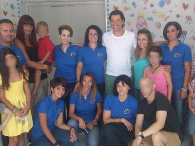 Ο Ρουβάς στα παιδιά που νοσηλεύονται στο ΠΑΓΝΗ