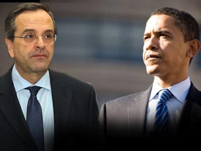 Στα αμερικανικά ΜΜΕ η επίσκεψη Σαμαρά στην Ουάσιγκτον