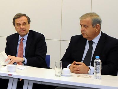 Συλλυπητήρια Σαμαρά για τον θάνατο του Αθ. Νάκου