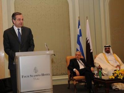 Ολοκληρώθηκε η επίσκεψη Σαμαρά στο Κατάρ