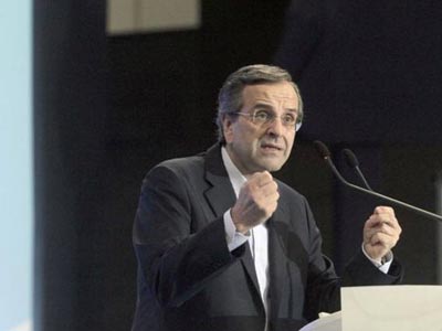 Ομιλία Σαμαρά στο πολιτικό συμβούλιο της ΝΔ