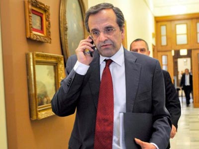 Στο Υπουργείο Αγροτικής Ανάπτυξης ο Σαμαράς