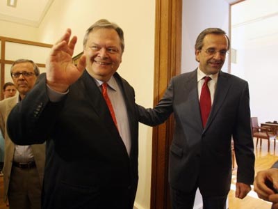 Συνάντηση Σαμαρά – Βενιζέλου