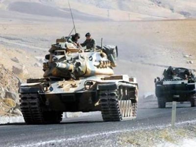 Ο τουρκικός στρατός απάντησε στα συριακά πυρά