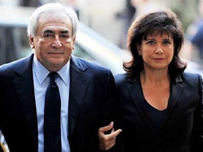 Χώρισαν Στρος Καν – Σινκλέρ