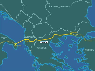 Υπογράφεται η συμφωνία για τον αγωγό TAP Υπογράφεται η συμφωνία για τον αγωγό TAP