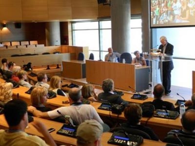 Διαμαρτυρία συμβασιούχων στο δήμο Θεσσαλονίκης